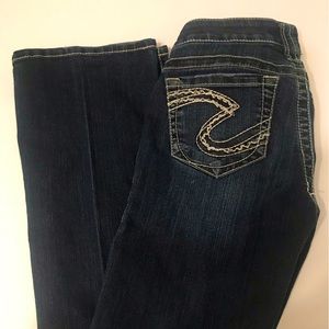 Silver jeans size 24, excellent condition